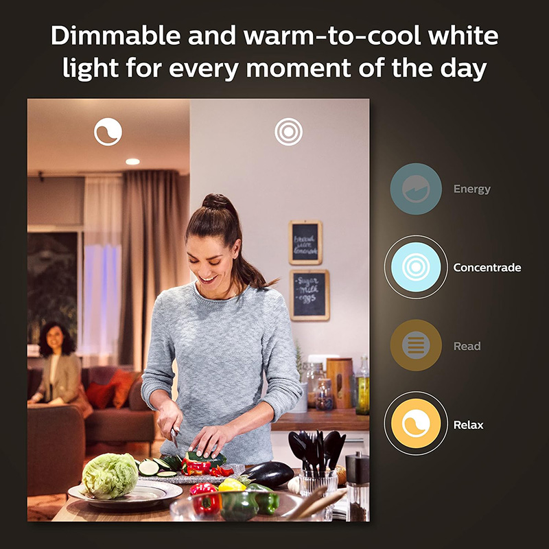 Philips Hue GU10 Spot LED inte - Philips Bulb Hue avis et prix