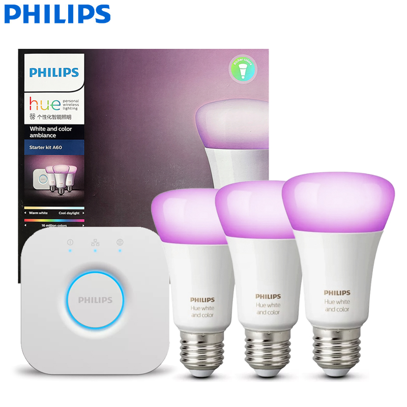 Philips Hue Kit de démarrage d - Philips Bulb Hue avis et prix