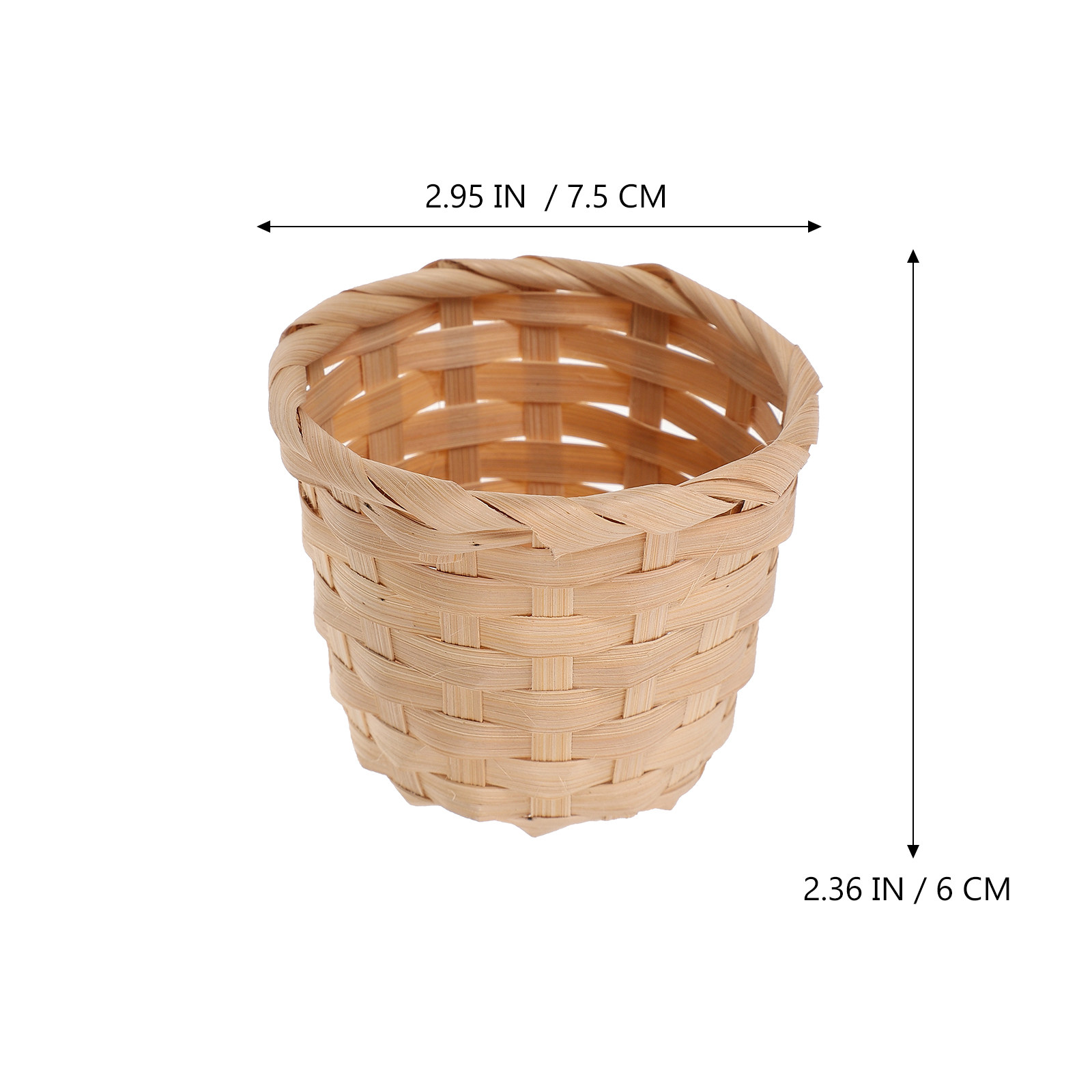 Lot de 10 paniers tissés en ba - Sustainable Living Officer avis et prix